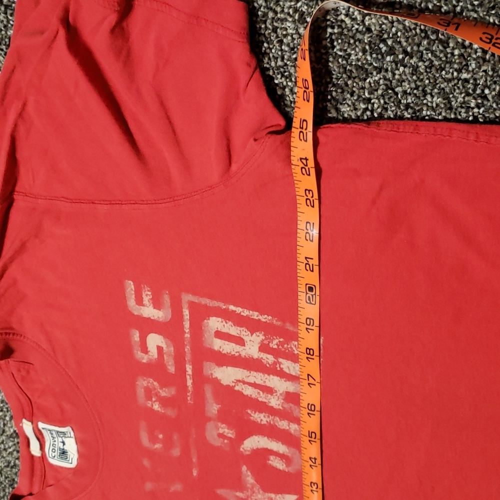 Converse One Star Red Tee Men's Size XXL - Picture 7 of 8